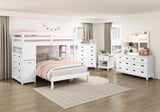 Sloane White 5-Piece Pack Children Table and Chairs Set