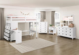Sloane White 5-Piece Pack Children Table and Chairs Set