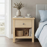 Bartly Pine Nightstand from Homelegance - Luna Furniture