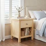 Bartly Pine Nightstand from Homelegance - Luna Furniture