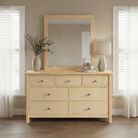 Bartly Natural Dresser from Homelegance - Luna Furniture