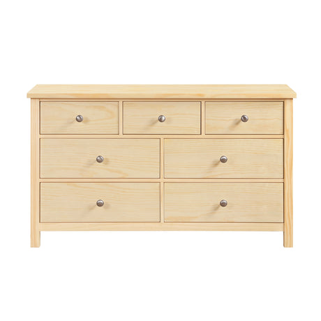 Bartly Pine Mirror (Mirror Only) from Homelegance - Luna Furniture