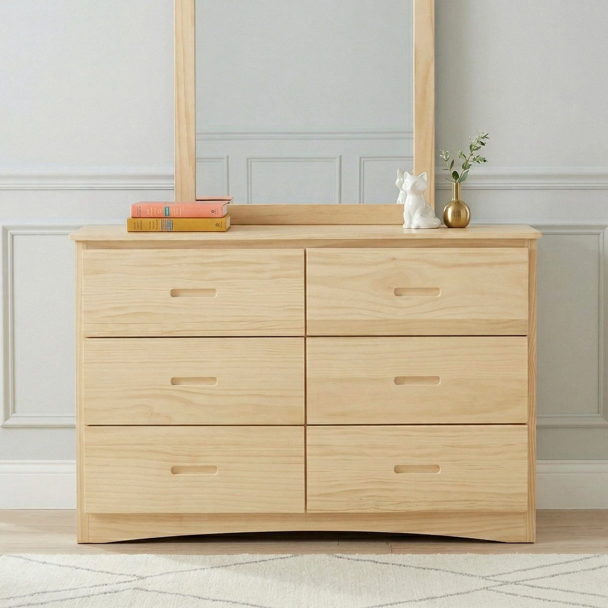 Bartly Pine Dresser from Homelegance - Luna Furniture