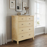 Bartly Natural Chest from Homelegance - Luna Furniture