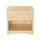 Bartly Pine Nightstand from Homelegance - Luna Furniture