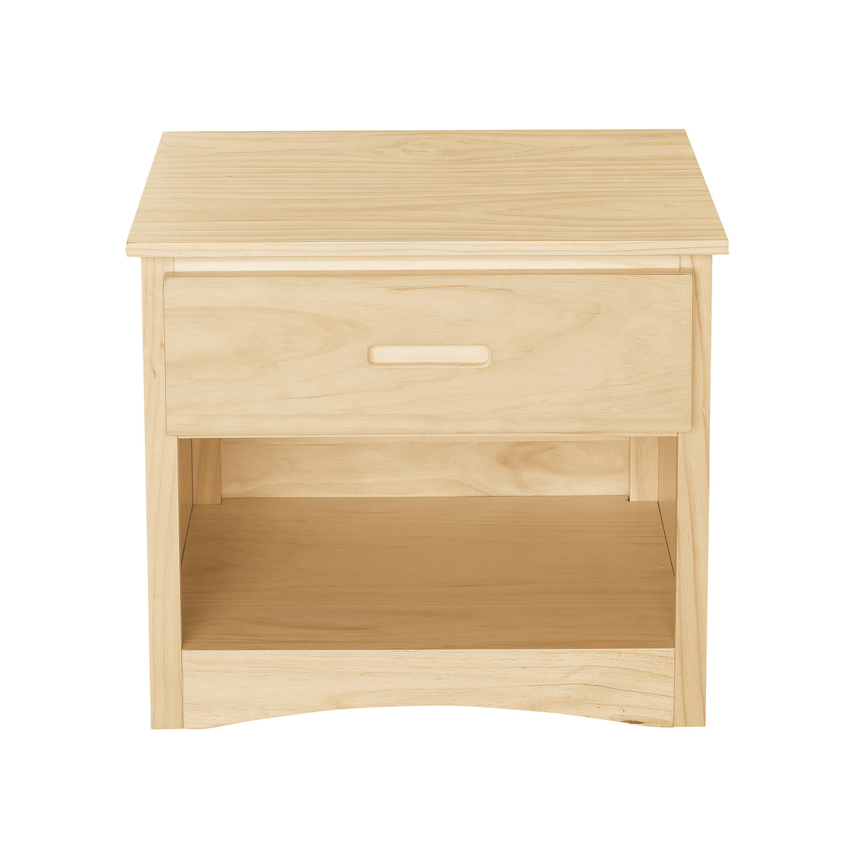 Bartly Natural Nightstand from Homelegance - Luna Furniture