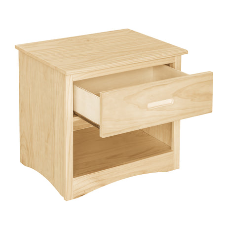 Bartly Pine Nightstand from Homelegance - Luna Furniture