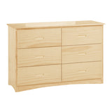 Bartly Pine Mirror (Mirror Only) from Homelegance - Luna Furniture