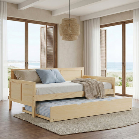 Bartly Natural Daybed from Homelegance - Luna Furniture