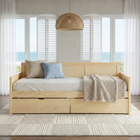 Bartly Natural Daybed from Homelegance - Luna Furniture