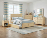 Bartly Natural Pine Full Platform Bed from Homelegance - Luna Furniture