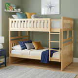 Bartly Pine Full/Full Bunk Bed from Homelegance - Luna Furniture