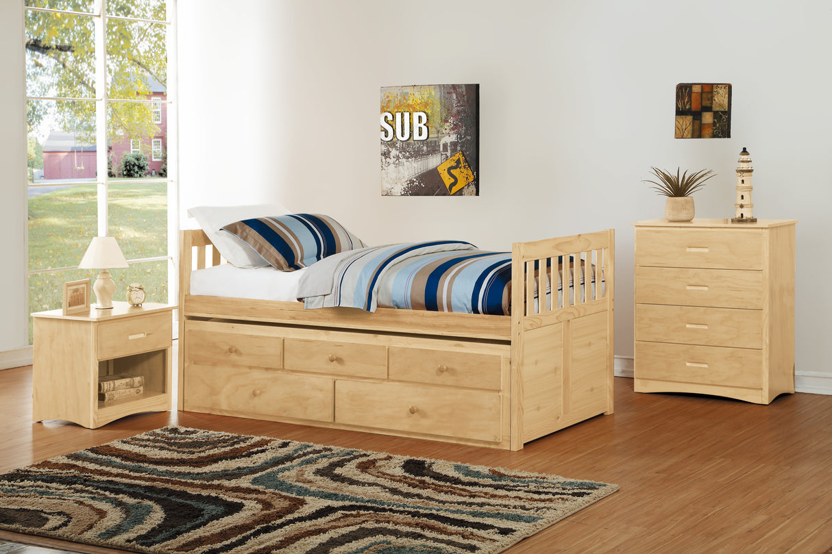Bartly Natural Chest from Homelegance - Luna Furniture
