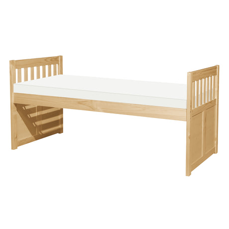 Bartly Pine Twin/Twin Trundle Bed from Homelegance - Luna Furniture