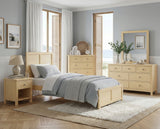 Bartly Natural Pine Twin Platform Bed from Homelegance - Luna Furniture