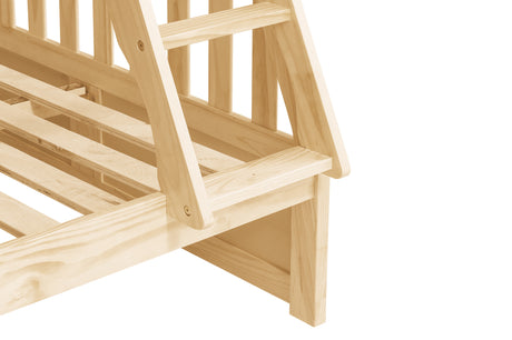 Bartly Pine Twin/Full Bunk Bed from Homelegance - Luna Furniture