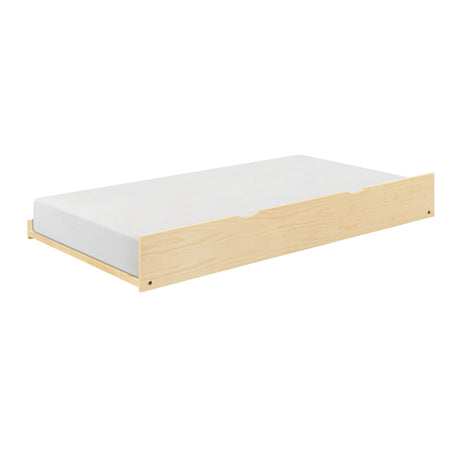 Bartly Pine Twin Bookcase Corner Bed with Twin Trundle from Homelegance - Luna Furniture