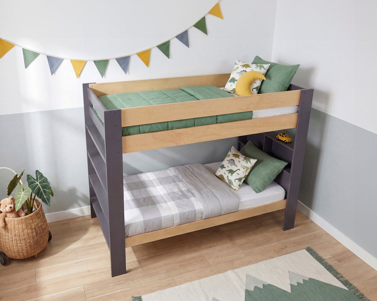 B2045PMTT-1* (3) Twin/Twin Bunk Bed from Homelegance - Luna Furniture