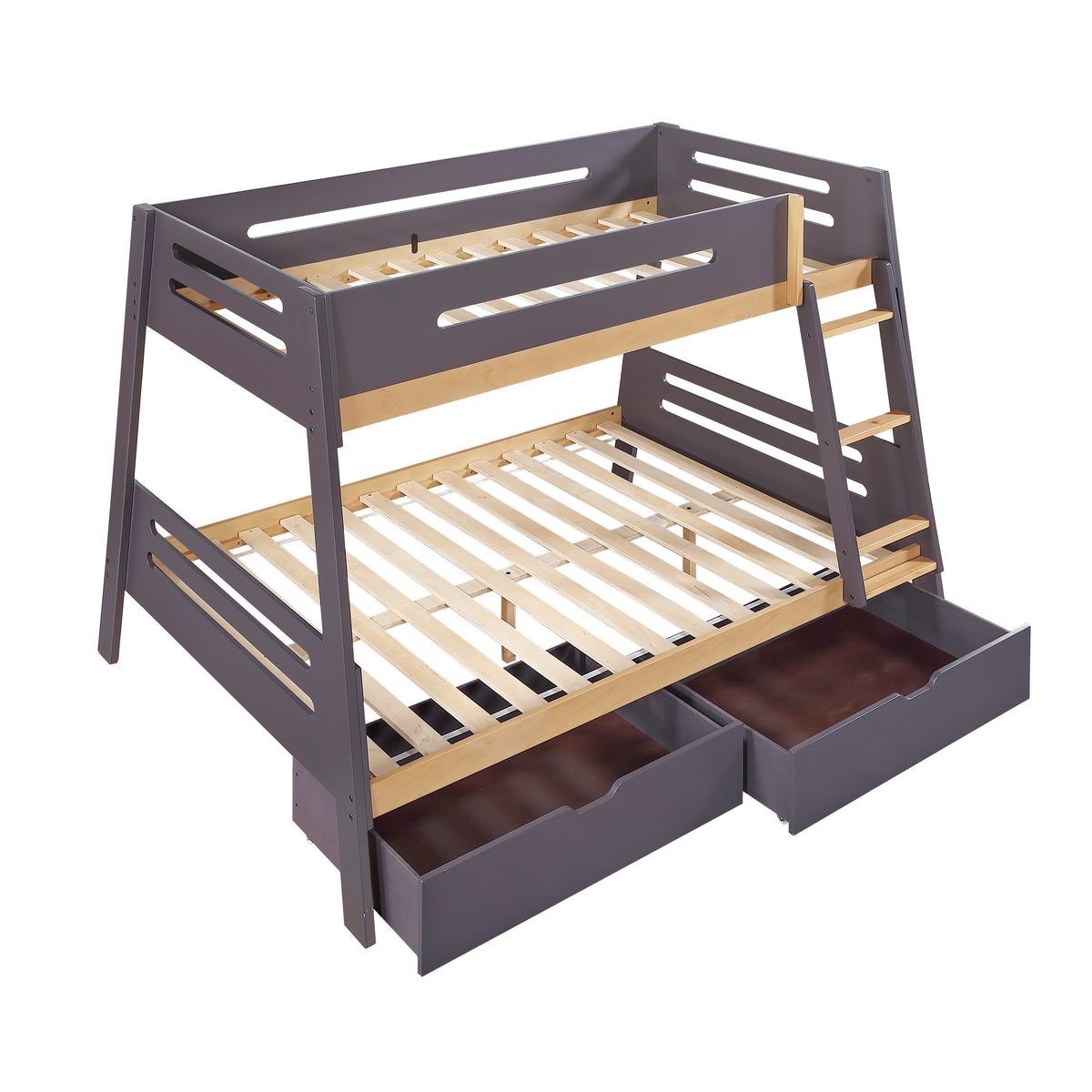 B2046PMTF-1* (3) Twin/Full Bunk Bed from Homelegance - Luna Furniture