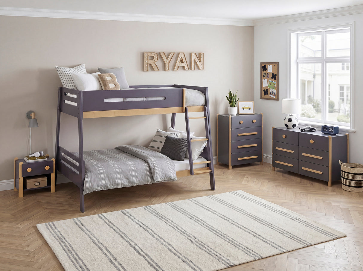 B2045PMTT-1* (3) Twin/Twin Bunk Bed from Homelegance - Luna Furniture