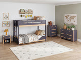 B2045PMTT-1* (3) Twin/Twin Bunk Bed from Homelegance - Luna Furniture