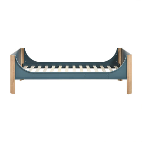 Liam Blue/Natural Twin Platform Bed from Homelegance - Luna Furniture