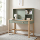 B2048GN-14* (2) WRITING DESK WITH HUTCH from Homelegance - Luna Furniture