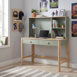 B2048GN-14* (2) WRITING DESK WITH HUTCH from Homelegance - Luna Furniture