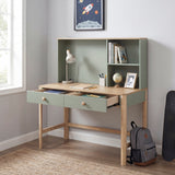 B2048GN-14* (2) WRITING DESK WITH HUTCH from Homelegance - Luna Furniture