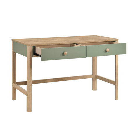 Liam Green/Natural Writing Desk from Homelegance - Luna Furniture