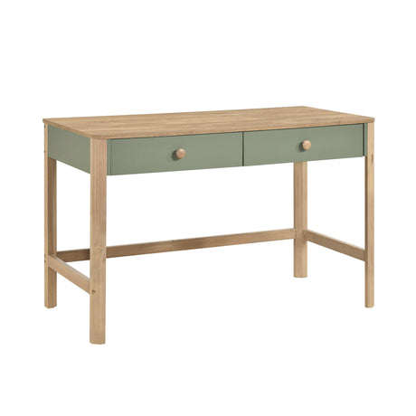Liam Green/Natural Twin Low Loft Bed from Homelegance - Luna Furniture