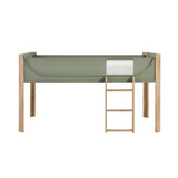 B2048GNLT-1* (3) Low Loft Bed from Homelegance - Luna Furniture