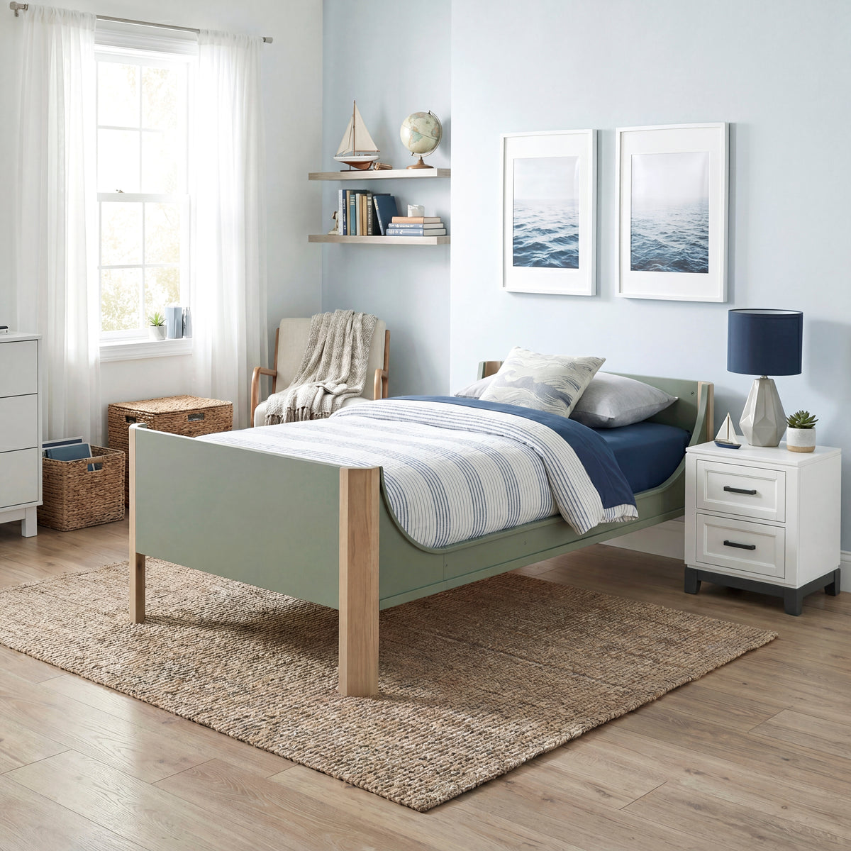 B2048GNTT-1* (5) Twin/Twin Bunk Bed from Homelegance - Luna Furniture