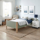 B2048GNT-1* (2) Twin Platform Bed from Homelegance - Luna Furniture