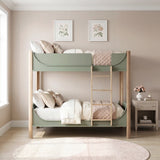 B2048GNLT-1*2BCDR (6) Low Loft Bed with 2-Shelf Bookcase, 4-Shelf Bookcase and Dresser from Homelegance - Luna Furniture