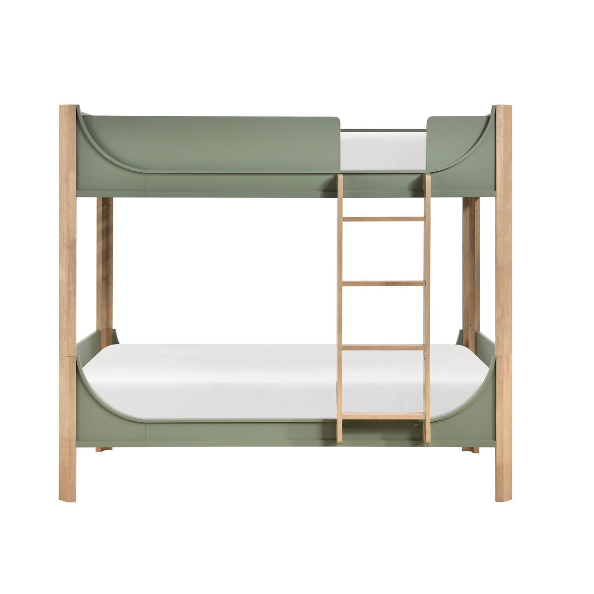 B2048GNLT-1*2BCDR (6) Low Loft Bed with 2-Shelf Bookcase, 4-Shelf Bookcase and Dresser from Homelegance - Luna Furniture
