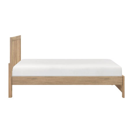 Liam Green/Natural Twin/Twin Bunk Bed from Homelegance - Luna Furniture