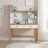 B2048WH-14* (2) WRITING DESK WITH HUTCH from Homelegance - Luna Furniture