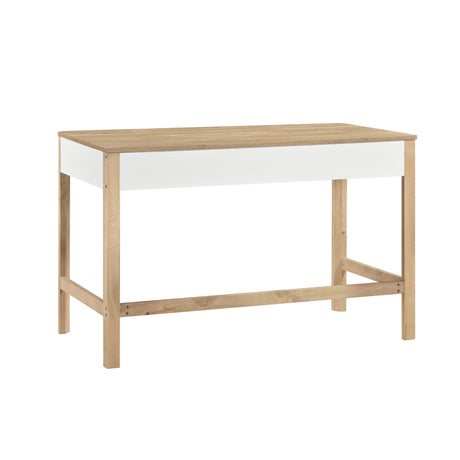 Liam White/Natural Writing Desk from Homelegance - Luna Furniture