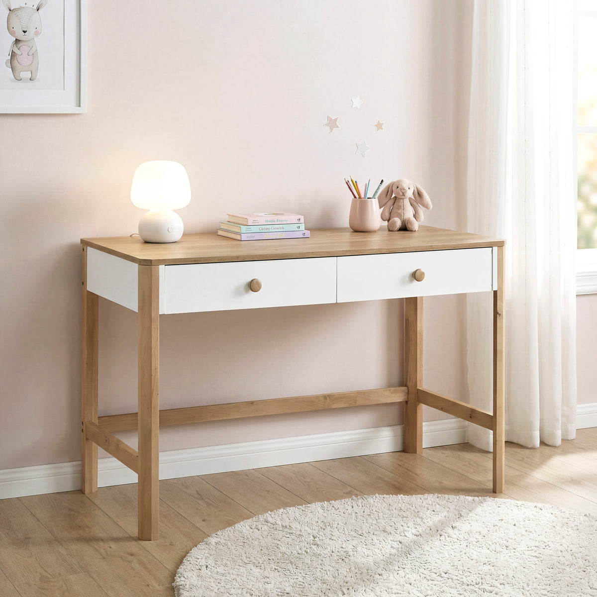 B2048WH-15 Writing Desk from Homelegance - Luna Furniture