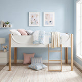 B2048WHLT-1* (3) Low Loft Bed from Homelegance - Luna Furniture