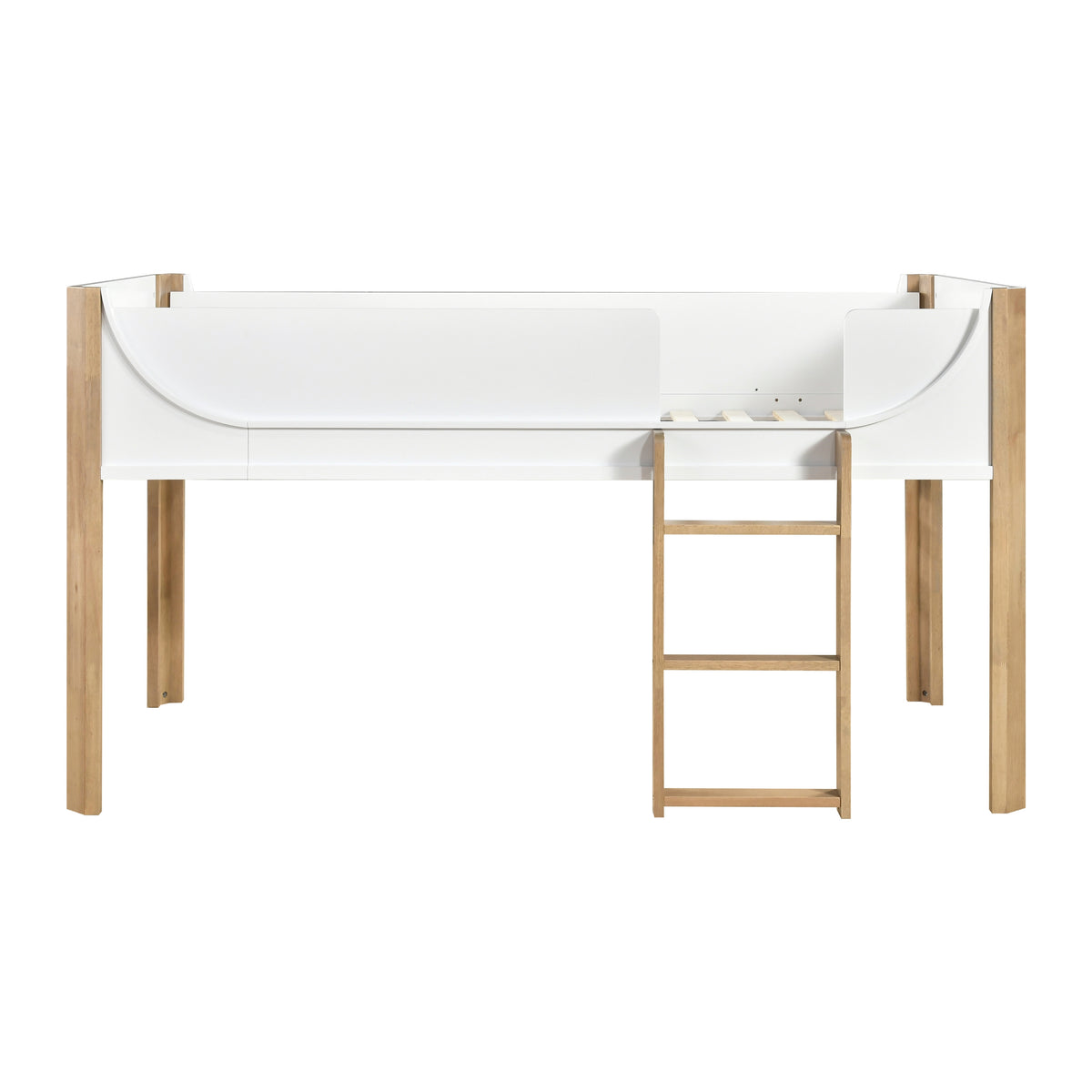 B2048WHLT-1* (3) Low Loft Bed from Homelegance - Luna Furniture