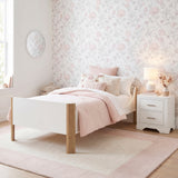 B2048WHT-1* (2) Twin Platform Bed from Homelegance - Luna Furniture