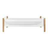B2048WHT-1* (2) Twin Platform Bed from Homelegance - Luna Furniture