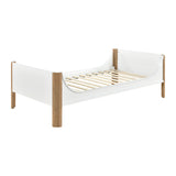 B2048WHT-1* (2) Twin Platform Bed from Homelegance - Luna Furniture