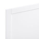 Galen White Full Platform Bed from Homelegance - Luna Furniture