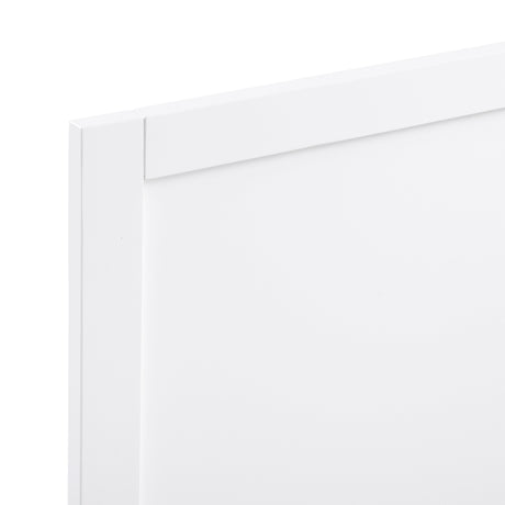 Galen White Full Platform Bed from Homelegance - Luna Furniture