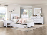 Galen White Dresser from Homelegance - Luna Furniture