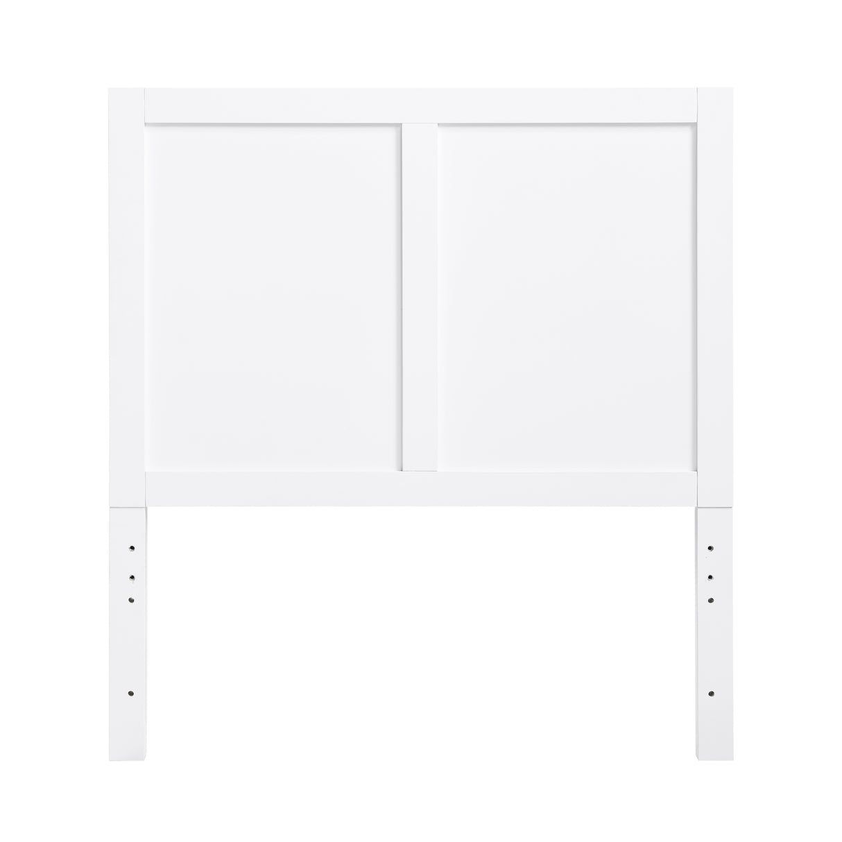 Galen White Twin Platform Bed from Homelegance - Luna Furniture
