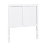 Galen White Twin Platform Bed from Homelegance - Luna Furniture
